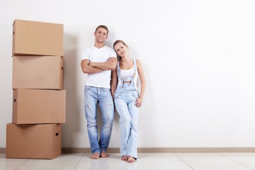 House removals team planning a local move in Forest Hill