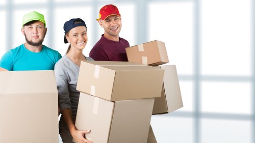 Packed household items ready for a careful house relocation in Forest Hill