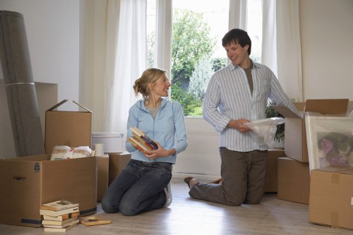 Forest Hill removal van supporting a local home or office relocation