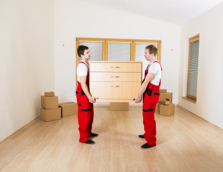 Packing and loading service for a Forest Hill property move