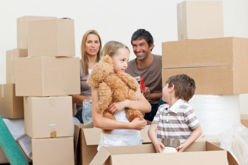 Furniture protection and careful handling during removals