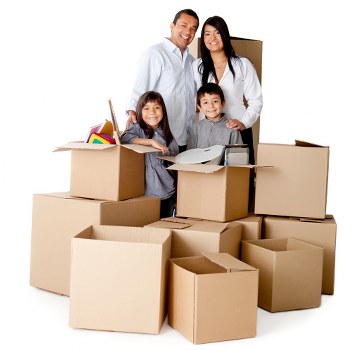 Checklist and packing supplies for a house move in Forest Hill